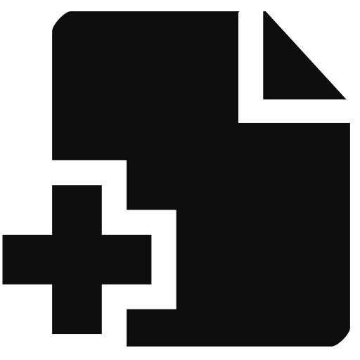 Add, add file, files icon